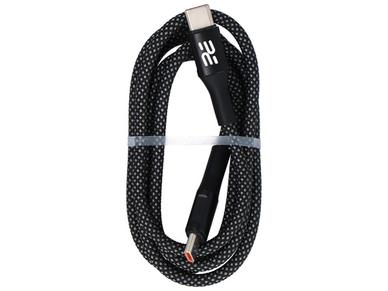 New Encore Energy USB-C x2 5A QC PD 240W charging and data transfer cable 100 cm braided gray EE160-CC
