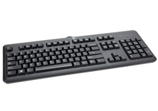 HP SmartCard CCID KUS1206 USB-Tastatur + Aufkleber