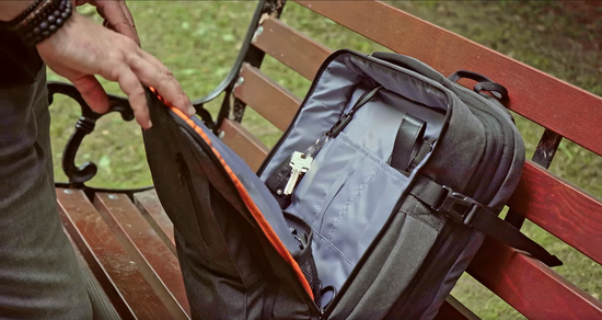 Neuer 15,6" Laptop-Rucksack AMSO TUNG Groß, geräumig, wasserdicht KLB220105