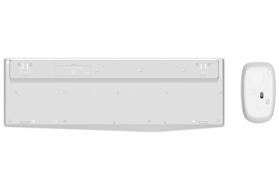 Nuovo Set Ufficio Wireless Triadyn ELTANIN Tastiera PORTIA e Mouse BELINDA 1600 DPI Bianco