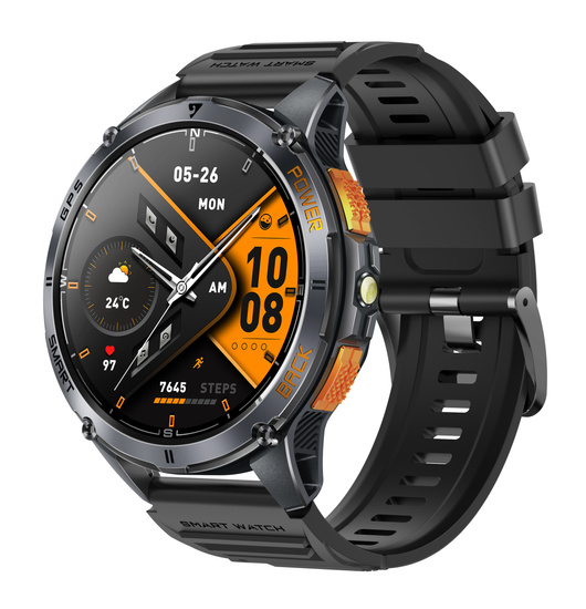 Nouveau Smartwatch GlacierX Orb Noir GX-OC67A