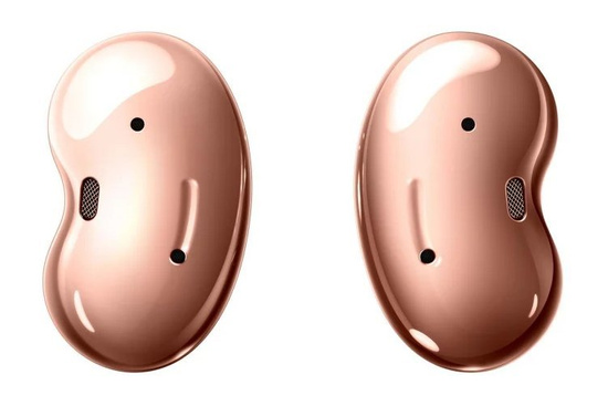 Нові Bluetooth-навушники Samsung Galaxy Buds Live SM-R180 коричневого кольору