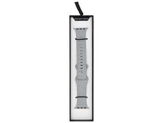 New strap for GlacierX Silicone Textured Stone Gray smartwatch for Apple Watch 38/40/41mm Gray