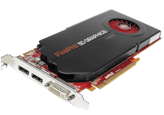 Carte Graphique AMD FirePro V5800 1 Go GDDR5 Profil Élevé