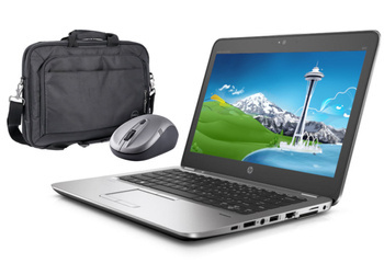 Сенсорний HP EliteBook 820 G3 i5-6300U 8GB 240GB SSD 1920x1080 Клас A- Windows 10 Professional Сумка + Миша