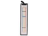 Nouvelle sangle pour smartwatch GlacierX Grip Strap Nylon Tropical Cream Crème + bleu et orange 22 mm