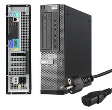 Dell Optiplex 790 DT i5-2400 4x3.1GHz 16GB 240GB SSD DVD Windows 10 Home + câble d'alimentation