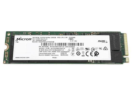 Micron 2200s 256 Go NVMe PCIe 2280 M.2 SSD