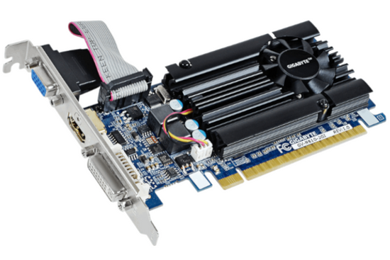 Scheda grafica Gigabyte GeForce GT 610 2GB GDDR3 Profilo Alto