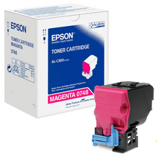 Neu Epson Toner C13S050748 Magenta