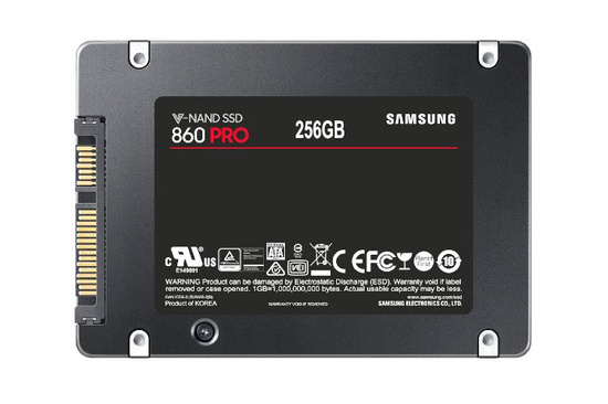 Samsung SSD 860 PRO 256GB 2,5'' MZ-76P256 560/530MB/s