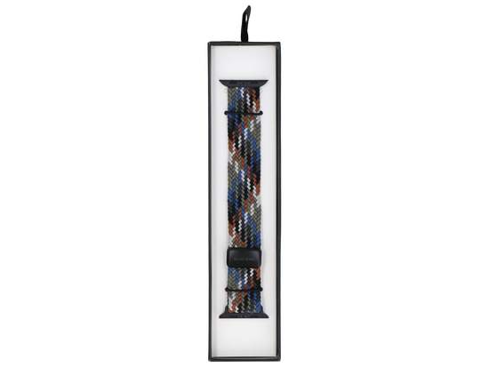 Nový pásek GlacierX Braided Magnetic Buckle Terra Flame pro Apple Watch 42/44/45/49mm Vícebarevný