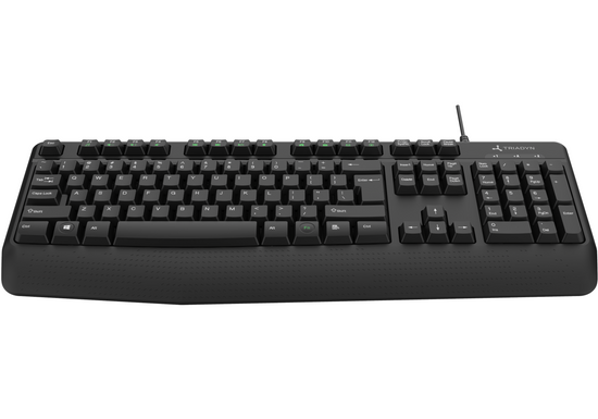 Neues Bürosatz Triadyn RHEA Tastatur ELARA QWERTY und Maus DIONE 1200 DPI für Büro, Arbeit, Schule