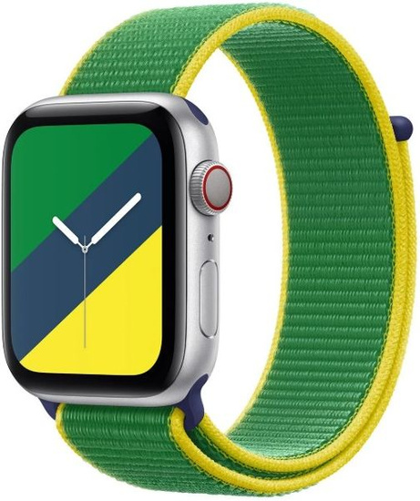 Оригінальний ремінець Apple Sport Loop Brazil 44мм