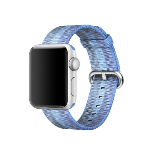 Originale Apple Orologio con cinturino in nylon Tahoe Blue 38mm in confezione sigillata