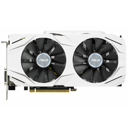 Carte Graphique ASUS GeForce GTX 1060 Dual OC 6 Go GDDR5 Profil Élevé