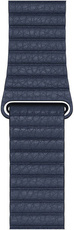 Originál Kožený řemínek Apple Watch Blue 42 mm / L