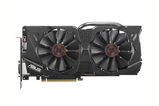 Grafikkarte ASUS Strix GeForce GTX 970 4GB GDDR5 STRIX-GTX970-DC2OC-4GD5