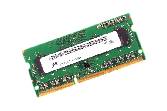 RAM MICRON 1GB DDR3 1066MHz PC3-8500S SODIMM Laptop Memory