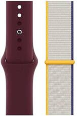 Original Apple Sport Band Plum + Sport Loop Sea Salt 38/40/41 mm