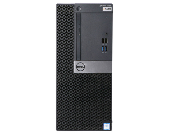 Dell Optiplex 5050 MT i3-7100 3,9GHz 16GB 240GB SSD Windows 10 Home + cavo di alimentazione