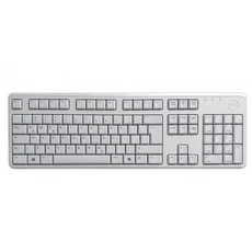 Нова клавіатура Dell KB212 QuietKey USB сірий QWERTY (+наклейки) BOX