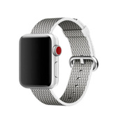 Оригінальний ремінець Apple Watch Woven Nylon White 38mm у запечатаній упаковці