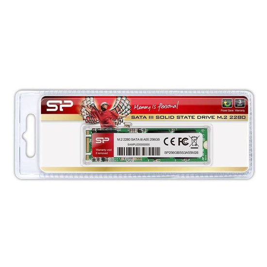 Neue Festplatte SSD Silicon Power A55 256GB M.2 2280 SP256GBSS3A55M28