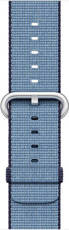 Original Apple Watch Strap Woven Nylon Navy - Tahoe Blue 42mm dans un emballage scellé