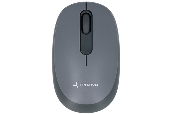 Nouvelle souris sans fil de bureau Triadyn SAO 2.4GHz Bluetooth 1600DPI grise