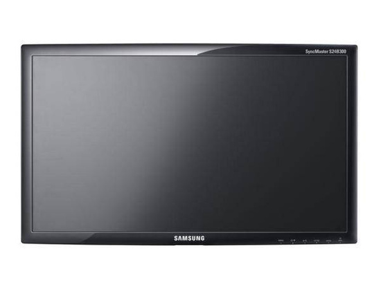 Монітор Samsung S24B300BL 24" LED TN 1920x1080 Чорний Клас A- Відсутня підставка