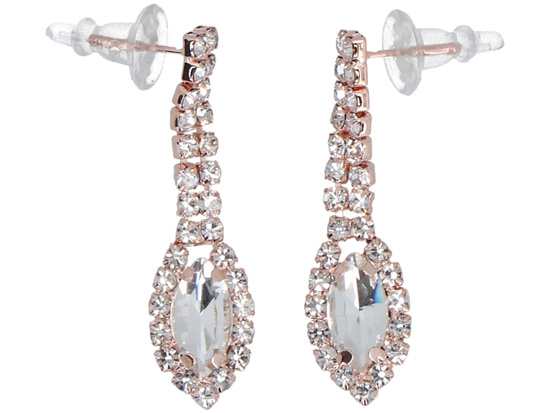 Ensemble de bijoux Charmant Rose collier + boucles d'oreilles + bracelet