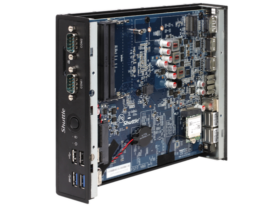 Shuttle XPC slim DS77U i5-7200U 2x2.5GHz 16GB 256GB SSD