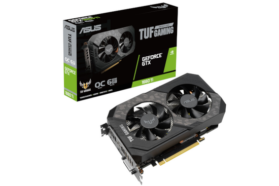 Відеокарта Asus TUF GeForce GTX 1660 Ti Evo OC 6GB GDDR6 Високий Профіль