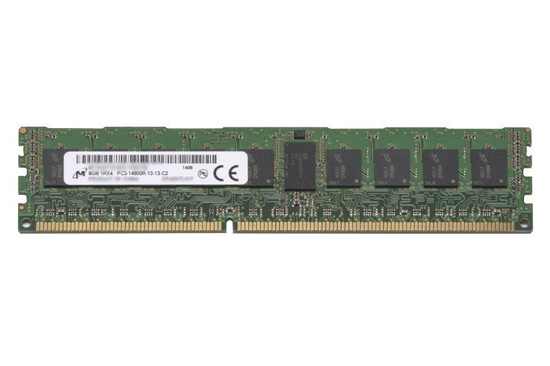 RAM Micron 8GB DDR3 1866MHz PC3-14900R RDIMM ECC BUFFERED paměť