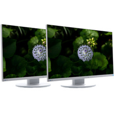 Set aus zwei EIZO FlexScan EV2450 24" IPS 1920x1080 LED Monitoren HDMI