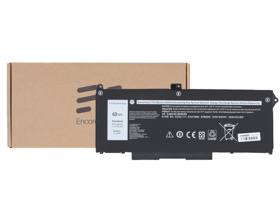 Нова батарея Encore Energy для Dell Latitude 5420 5520 Precision 3560 63Wh 15.2V 4145mAh RJ40G