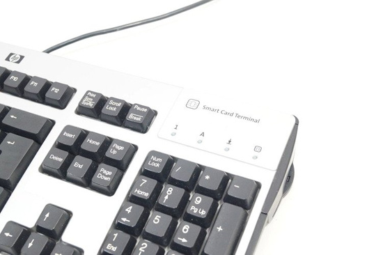 Клавіатура HP SmartCard KUS0133 USB Читач карт QWERTY