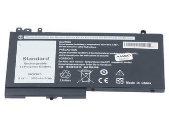 Nouvelle batterie pour Dell Latitude E5470 E5270 E5570 E5750 34Wh 11.4V 3000mAh NGGX5