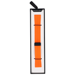 New strap for smartwatch GlacierX Silicone Magnetic Buckle Vibrant Orange 22mm