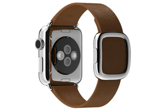 Originale Apple Orologio con cinturino 38 mm Brown Modern Buckle M in confezione sigillata