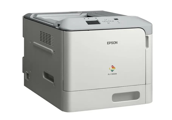 Epson AcuLaser AL-C300dn Impresora láser color dúplex red A4 Con un rendimiento de aproximadamente 24 mil páginas impresas