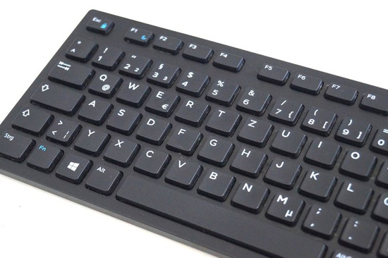 Clavier sans fil Dell WK636 + autocollants (sans récepteur)