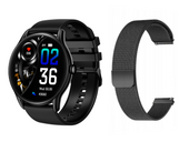 Nuovo Smartwatch GlacierX Sphere Black + Bracciale in rete GX-SC36 BM