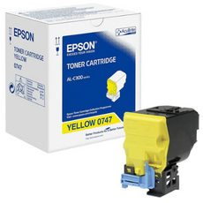 Neu Epson Toner C13S050747 Gelb