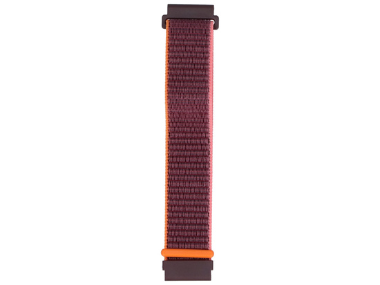 Nuevo cinturón para smartwatch GlacierX Grip Strap Nylon Ciruela + rosa y naranja 22mm