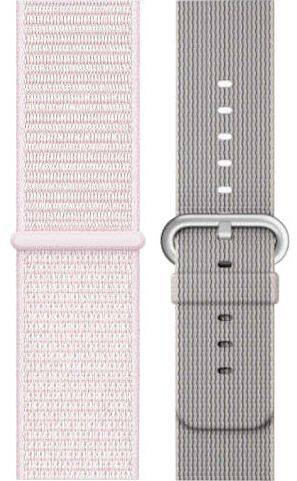 Original Apple Strap Nike Sport Loop Pearl Pink + Woven Nylon Pearl 42/44/45/49 mm