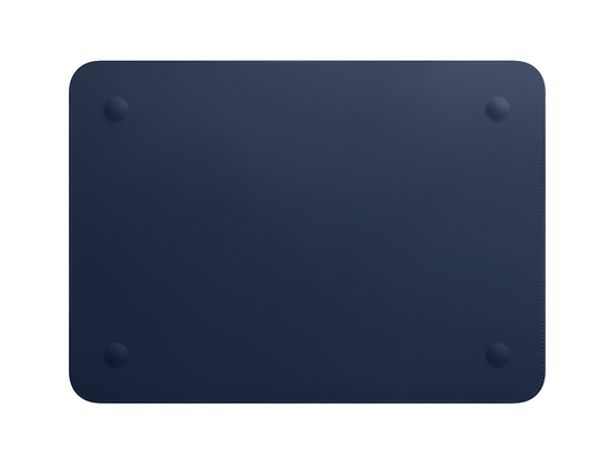 Originale Apple Cover per Macbook Pro 13'' Sleeve in pelle blu notte