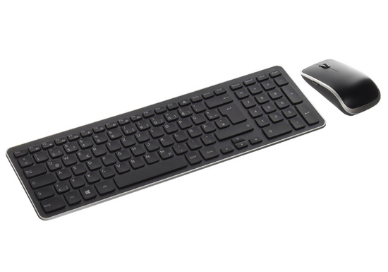 NEW Wireless Set Keyboard + Mouse Dell KM714 + OEM stickers