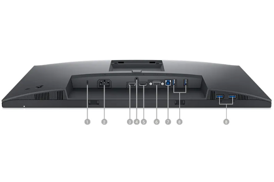 Монітор Dell P2422H 24" LED 1920x1080 IPS HDMI VGA Без підставки Клас C